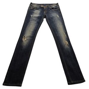 Vigoss Studio The Dublin Women's Skinny Jeans Denim Low Rise Size 3/4 27 NWOT